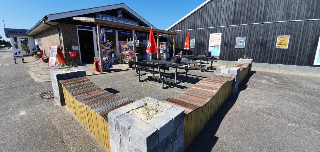 Tornby Strand Camping Cottages 히르츠할즈 외부 사진