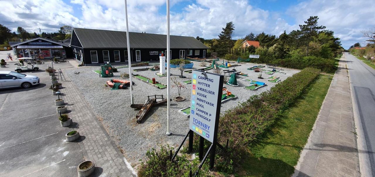 Tornby Strand Camping Cottages 히르츠할즈 외부 사진