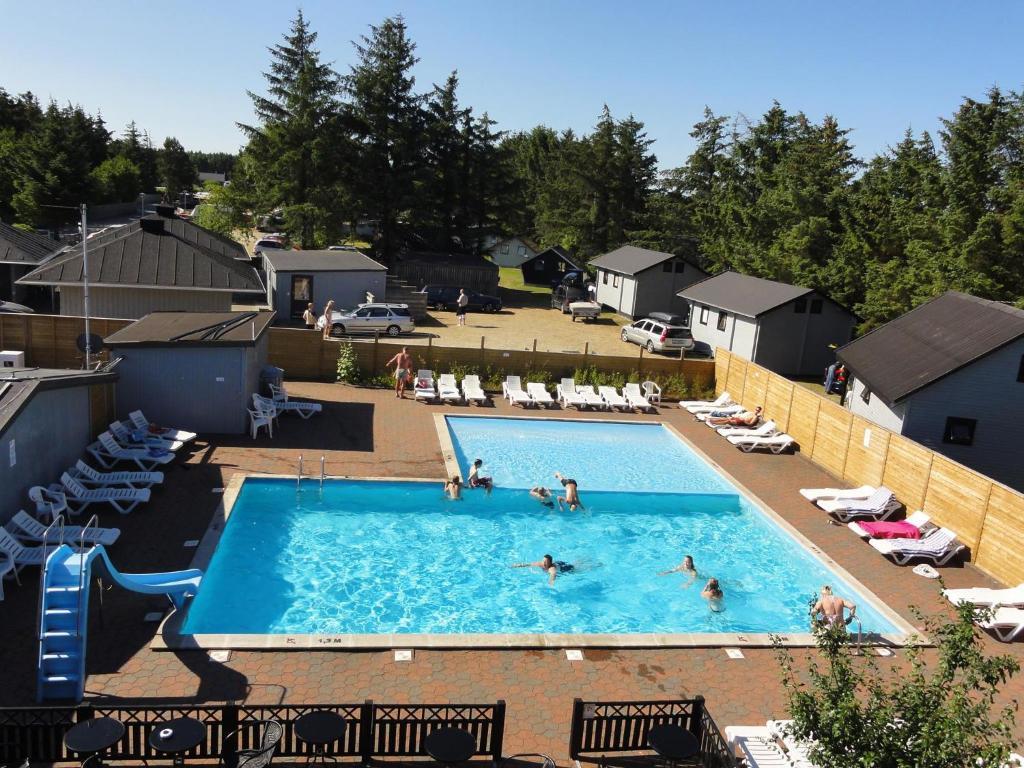Tornby Strand Camping Cottages 히르츠할즈 객실 사진